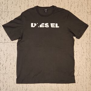 Deisel Broken Big Spellout T Shirt